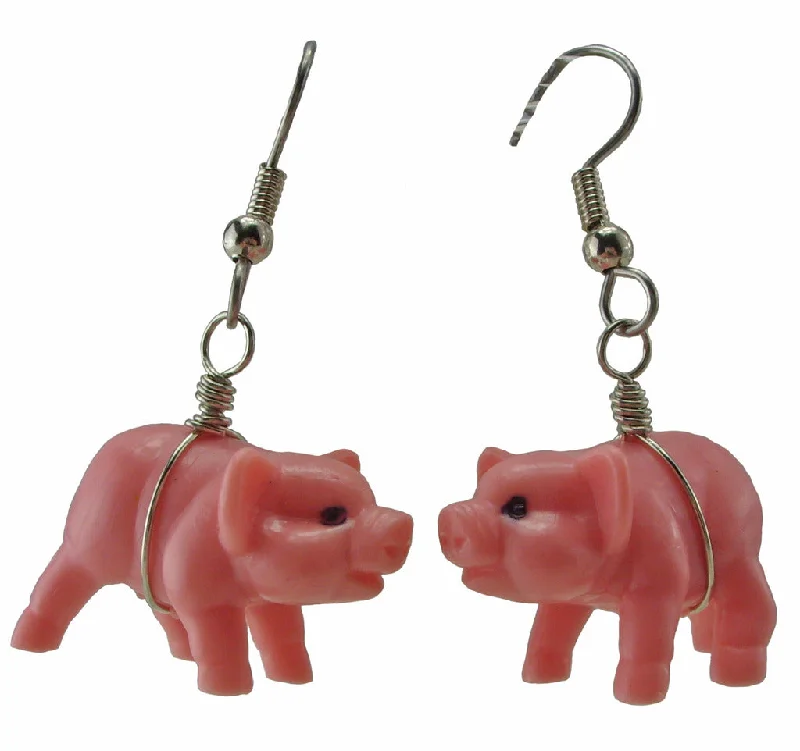 Chic Ear Cuffs-Large Pig Earrings