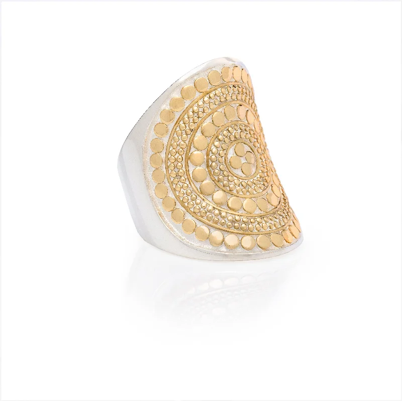 Bridal Wedding Ring-Anna Beck Classic Saddle Ring