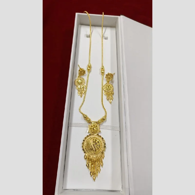 Diamond and Pearl Necklace-Pari Art Jewellery Forming Long Necklace Set