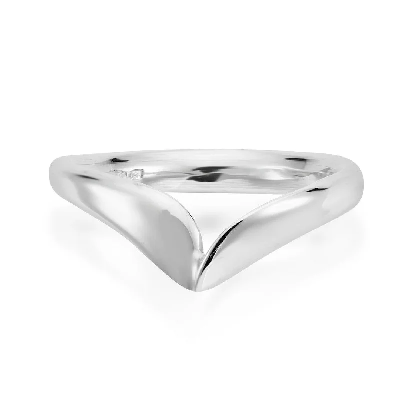 Women's Diamond Ring-John Garland Taylor Wishbone Ring