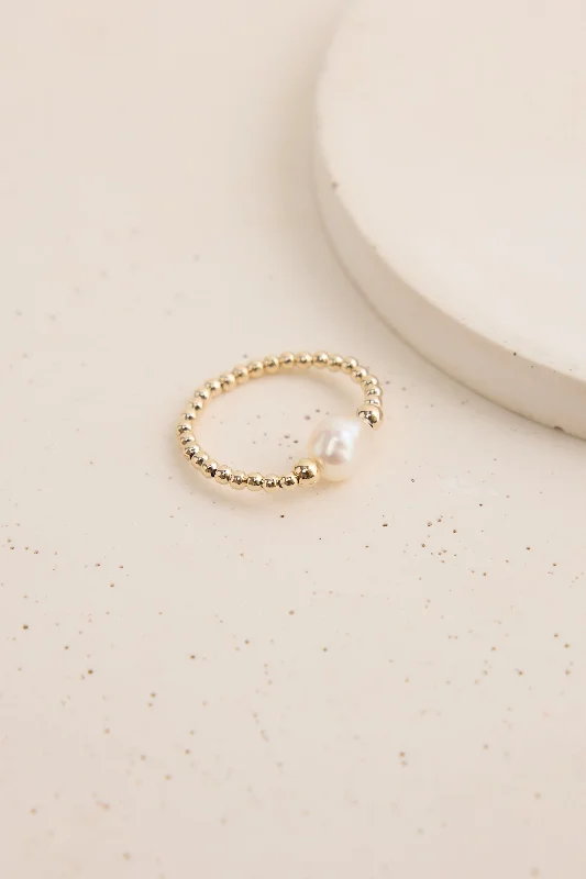 Custom Stacked Ring-Brianna Ring Gold