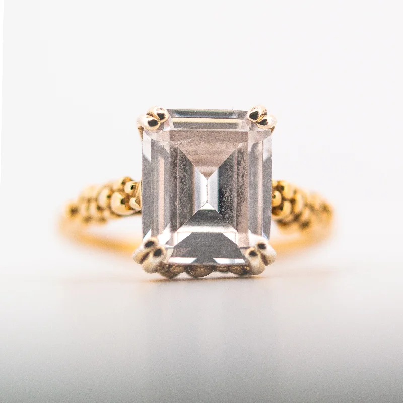 Gemstone Cocktail Ring-London Dainty Gold Merrow Ring