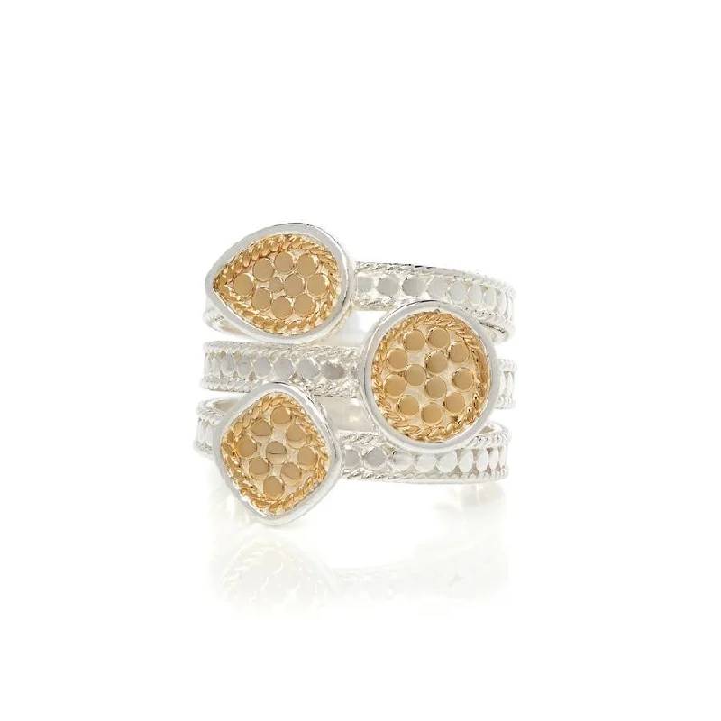 Gold Infinity Ring-Anna Beck Classic Stacking Rings