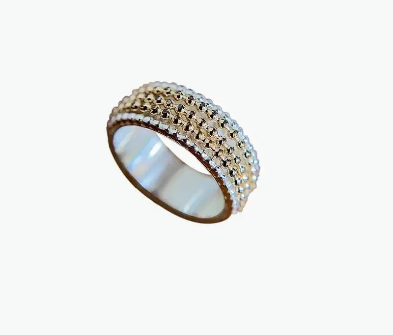 Chic Silver Cocktail Ring-Guardian Slim Spinning Ring