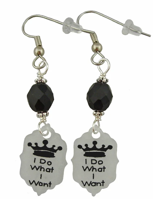 Fashionable Chain Earrings-I Do What I Want Earrings