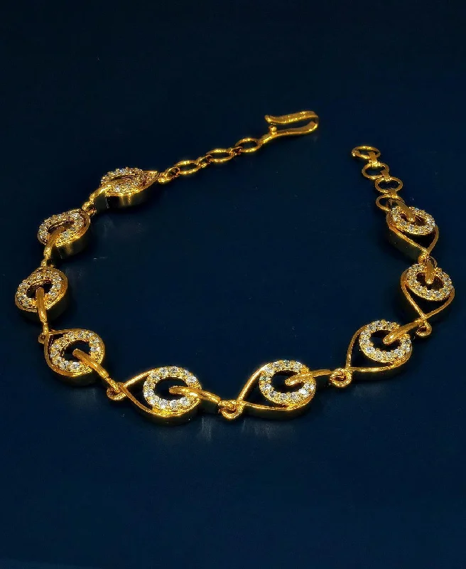 Luxury Custom Gold Bracelets-Metallic Bracelet