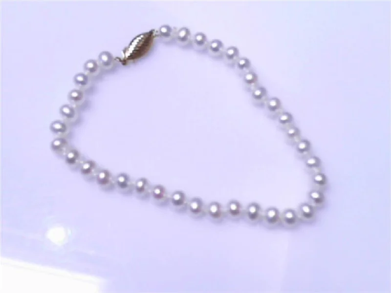 Unique Silver Bracelets-Pearl Bracelet