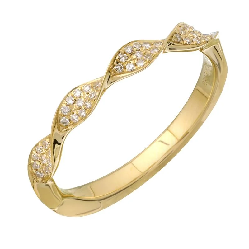 Elegant Gold Signet Ring-PALOMA TWIST RING