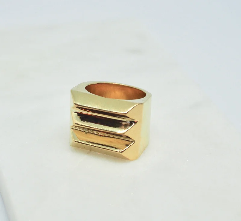 Silver Stackable Rings-SASHA STACKED Ring