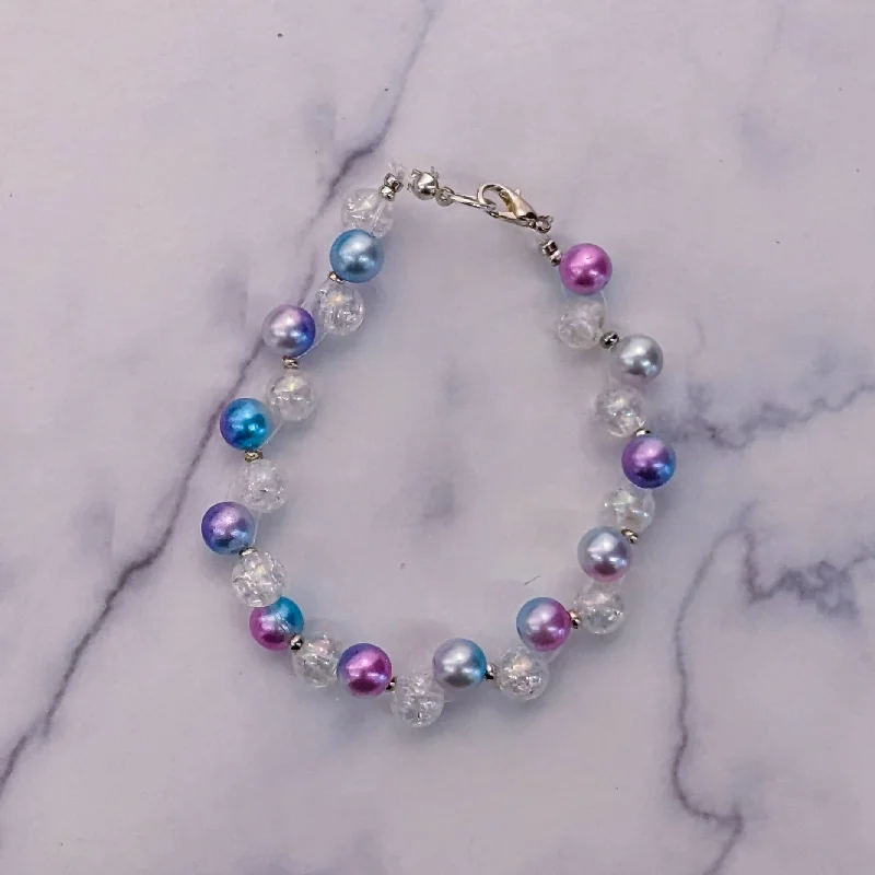 Gemstone Link Bracelets-Bubble Bracelet