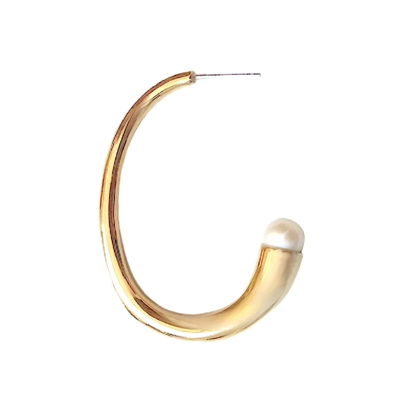 Trendy Ear Jackets-Vine Hoops